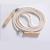 VGEBY Cuerda para Saltar de Algodón Individual, Blanca para Practicar,