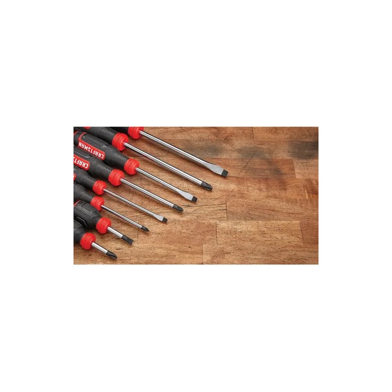 Destornillador Craftsman, Bimaterial, Juego De 8 Piezas (cmh