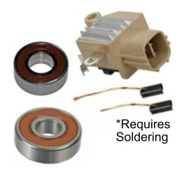 MANIACEM Alternator Rebuild Kit 2007-2014 Lexus ES350 Voltage Regulator Brushes Bearings
