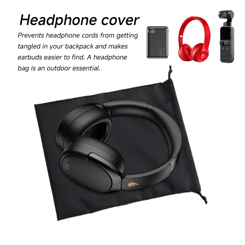 Pack of 3 Portable Drawstring Bag, Storage Bag with Double