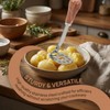 2 Pcs Bear Paw Potato Masher, Stainless Steel Potato Ricer