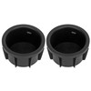 2pcs Console Box Cup Holder Insert Rubber Material for 2006-2012