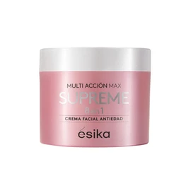 ésika - Crema Facial Supreme 8 en 1 Multi Acción Max 50g, Crema Antiedad, Piel Lisa e Hidratada, Unifica el Tono y Reduce Arrugas, con Pro Retinol y Colágeno, 8 Beneficios en 1
