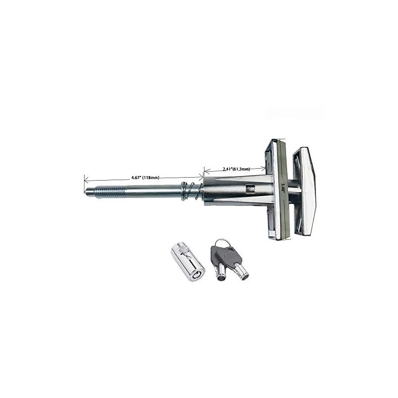 Dixie Narco T-Handle Replacement Whole Set Assembled with High Security