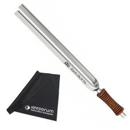 Meinl Sonic Energy TF-E Planetary Tuning Fork Tuning Fork Earth Heart Chakra + Keepdrum Microfibre Cloth