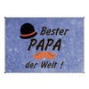 Cleaning Cloth for Glasses with German Text "Bester Papa der