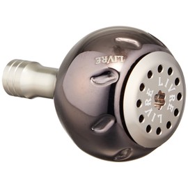 LIVRE 5915 EP40 Knob, Single Item, Daiwa (L), LIVRE BJ, POWER Handle, Brown (IP) & Titanium, 1.0 oz (28.7 g)
