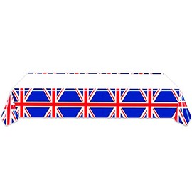 RockParty Union Jack Tableware Olympics Great Britain Flag - Table Cover (180cm)