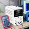 DC Power Supply Variable, Bench Power Supply with Encoder Adjustment