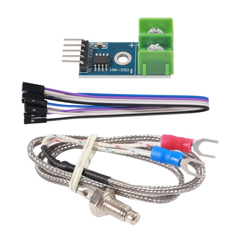 ALMOCN 4pcs DC 3-5V MAX6675 Module + K Type Thermocouple