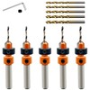 Wood Drill Bit with Countersink Suit, Not Easy to Slip