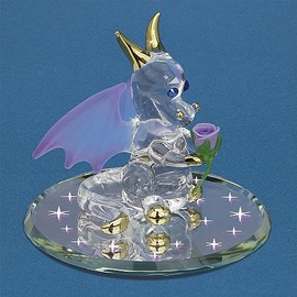 Glass Baron Sniffy The Dragon Figurine
