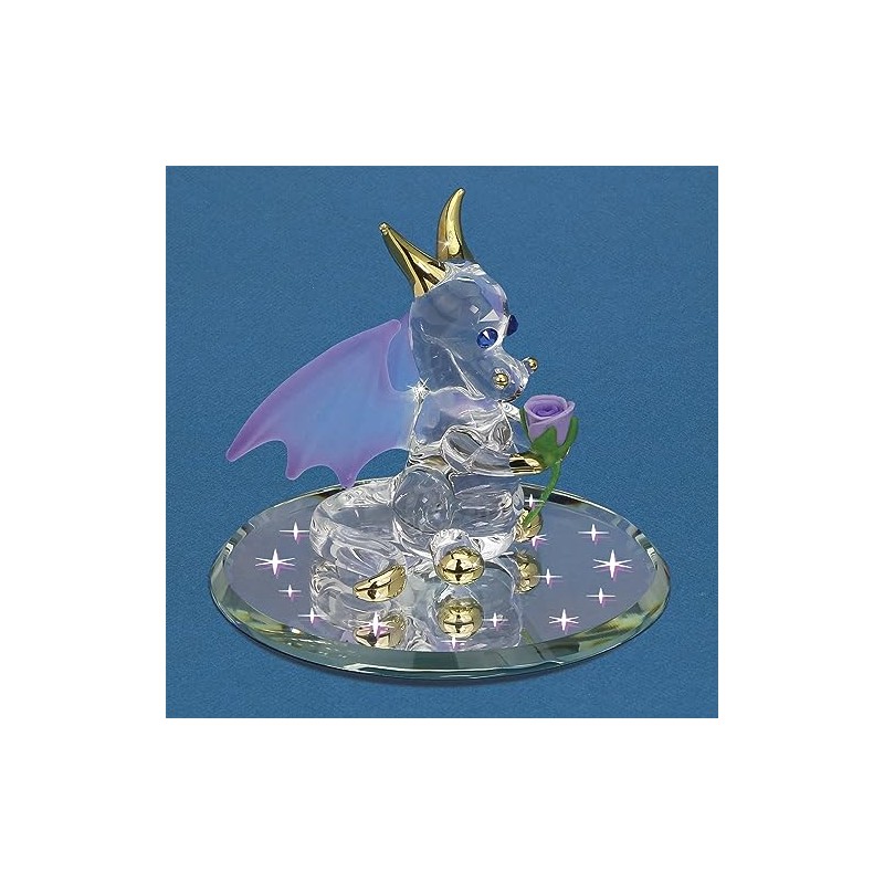 Glass Baron Sniffy The Dragon Figurine
