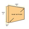 acoveritt Outdoor 60"-65" TV Set Cover,Scratch Resistant Liner Protect LED