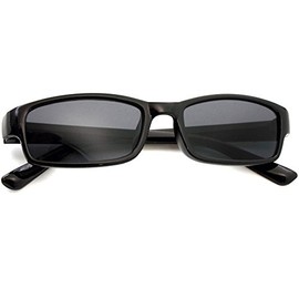 morefaz Damen Herren Lesebrille Sonnenbrille +1.5 +2.0 +3.0 +4.0 Slim Sun Readers Perfekt für den Urlaub Retro Vintage Brille MFAZ Ltd (+2.00 Sun, Black)