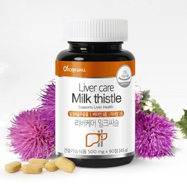 [Roniwell] Rivercare Milk Thistle 90 tablets, 2-pack gift set, none / [로니웰] 리버케어 밀크씨슬 90정 2개입 선물세트, 없음