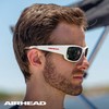 AIRHEAD Sport Polarized Round Sunglasses, Aqua, Adult