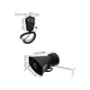 Angoily 1 Set Outdoor Car Alarm Blow Car Alarm for