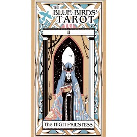 Blue Bird Tarot | Tadahiko Kawaguchi | 22 Cards, Japanese Instruction Manual Included [Genuine Product]