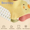 Bearbay Baby 6 Pairs Toddlers Non Slip Ankle Socks with