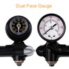 Venzo Bike Bicycle 300 PSI High Pressure Dual Double Face