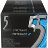 5 Gum "5 GUM Peppermint Cobalt – Sugar-Free Chewing Gum,