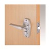 Kawaguchi Giken Home Lever Lock, Color: Nickel, HL-4N 表示錠 BS60
