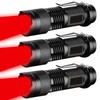 MVIOCS Red LED Flashlight, High Lumens, Ultra Bright Red Flashlight,
