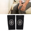 2pcs Graphene Knee Warmers Shock Absorption Resilience Soft Breathable Graphene
