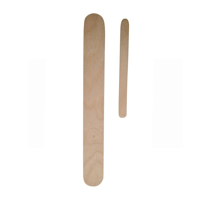 Flat Ice Lolly Lollipop Sticks 200mm x 24mm x 2mm