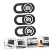 TEHAUX 3PCS Webcam Cover Slide Privacy Stickers for Laptop Tablet