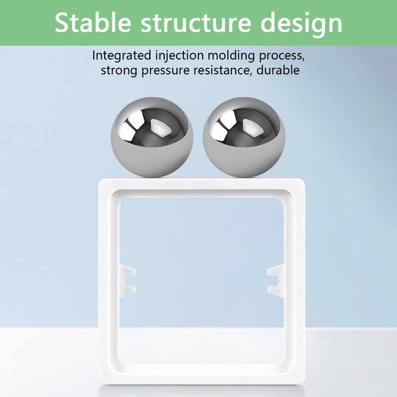 Light Switch Spacer 10mm White – 2 Pack Socket Spacer