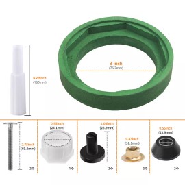 Unbranded 3'' Toilet Tank to Bowl Coupling Kit For Standard Champion 4 Toilet