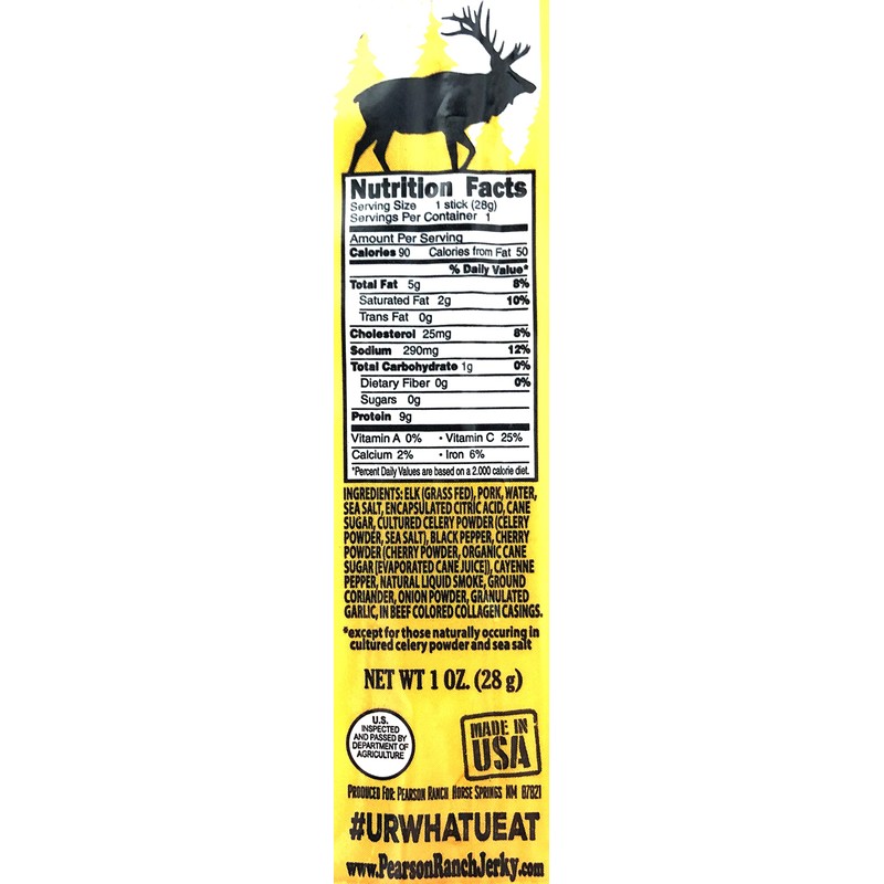 Pearson Ranch - Palillos de carne de caza alimentados con