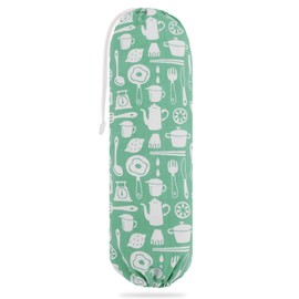 SWISSELITE 1Pcs Plastic Bag Holder, Reusable Plastic Bag Organizer Wall Mount, Large Grocery Bag Storage Dispenser, 22x9 IN