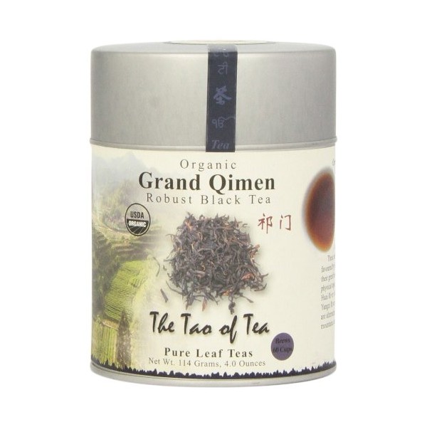 The Tao of Tea, Grand Qimen Black Tea, Loose Leaf, 4 Ounce Tin