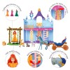 Vokodo Princess Castle Deluxe Playset With Doll Animal Friends And