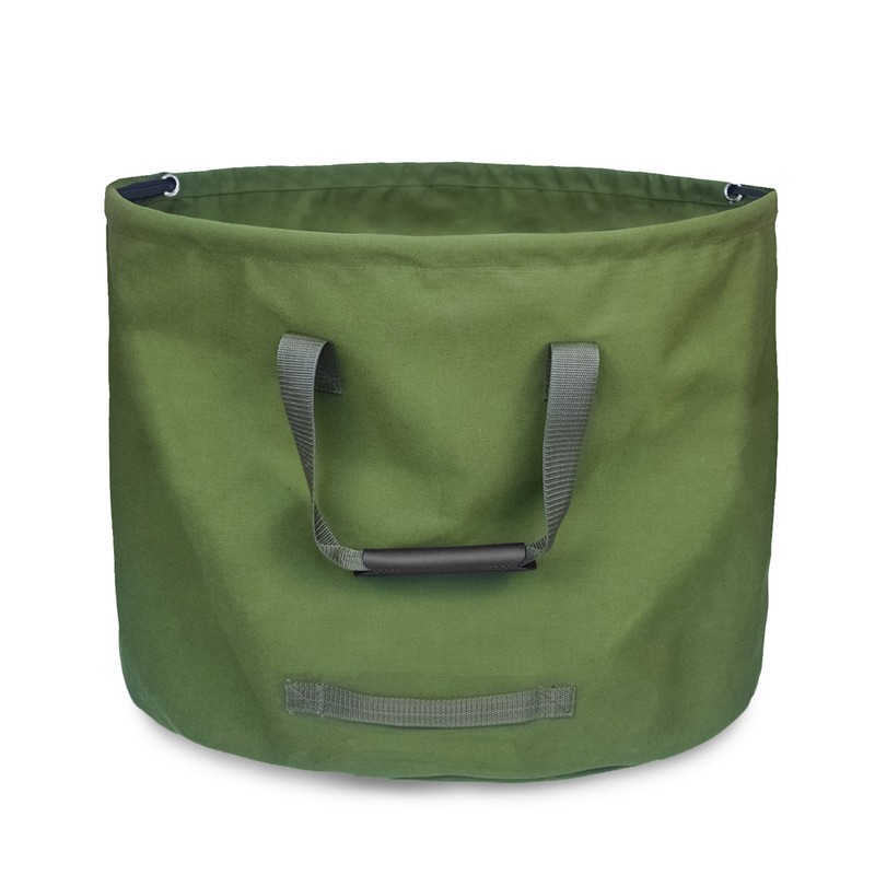 Collapsible Garden Bag Canvas Reusable Gardening Bag Water Resistant Garden