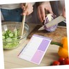 jojofuny Minimalist Meal Planner Notebook Daily Schedule Planner Grocery List