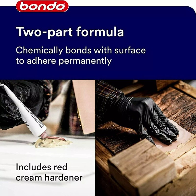 Bondo Home Solutions Wood Filler, Sandable in 15 min, 1.9
