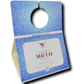 Moth Traps for Clothes - Moths Protection with Unique Hanging Design, Protect with All-Natural Formula That is Safe for Your Family and Long Lasting. (14 Traps)