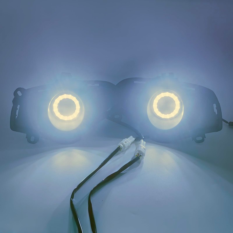KITOCARTOP LED Fog Lights Fit for 2019-2025 RAV4 DRL with