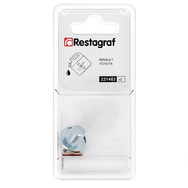 RESTAGRAF Qashqai II Oil Pan Locking Screw (J11, J11_) 221483