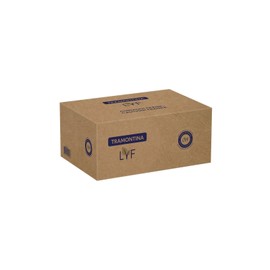 Tramontina Table Fork Leaf LYF 7.5 inches (19 cm), Dishwasher Safe, Lightweight, Recycled, Resin Handle, Made in Brazil, 23110/020 TRAMONTINA