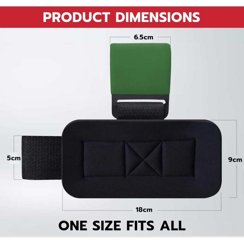 AQF Weight Lifting Hooks Straps, Non-Slip Rubber Coating Grips 8mm