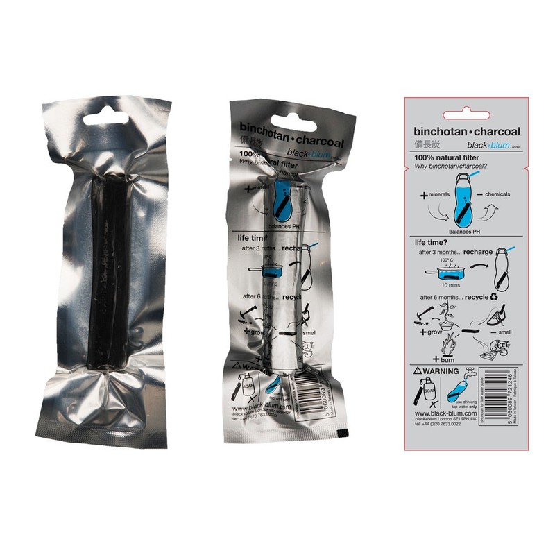 BLACK + BLUM Water Sticks| Charcoal Filter Hydration Old Japanese