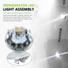 2024 Upgrade LED Refrigerator Light Bulb & Cover Assembly for
