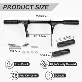 Highway Peg Crash Bar Fit for Harley Low Rider S (2018-2024) & Low Rider (2018-2024) & Softail Street Bob (2018-2024)