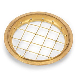 NKLaus 1220 Incense Net 7 cm Brass for Charcoal Mesh Incense Burner Replacement Sieve Incense Burner