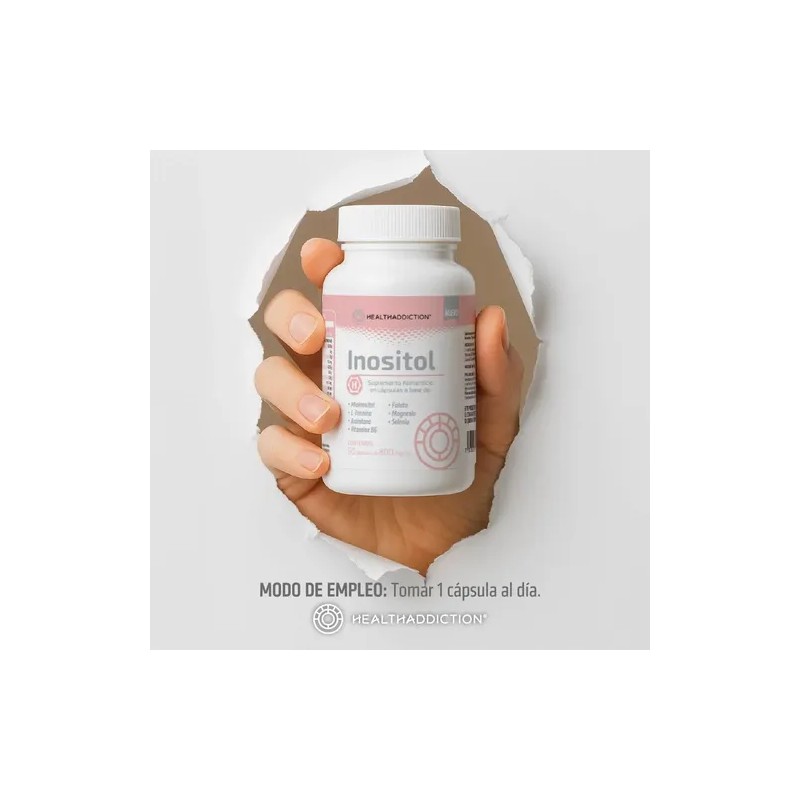 Myoinositol Mujer Magnesio Healthaddiction Cápsulas